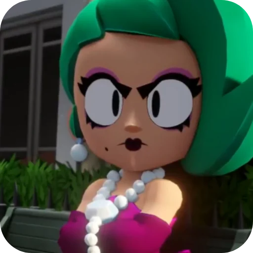 👿 Стикер «Lola Brawl stars» для Telegram