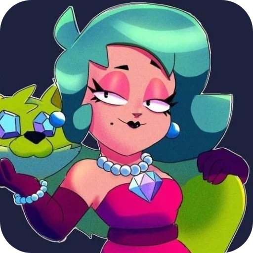 😏 Стикер «Lola Brawl stars» для Telegram
