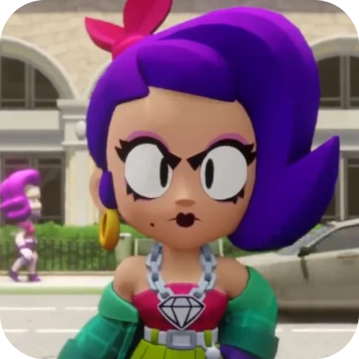 😠 Стикер «Lola Brawl stars» для Telegram
