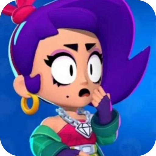 🫣 Стикер «Lola Brawl stars» для Telegram