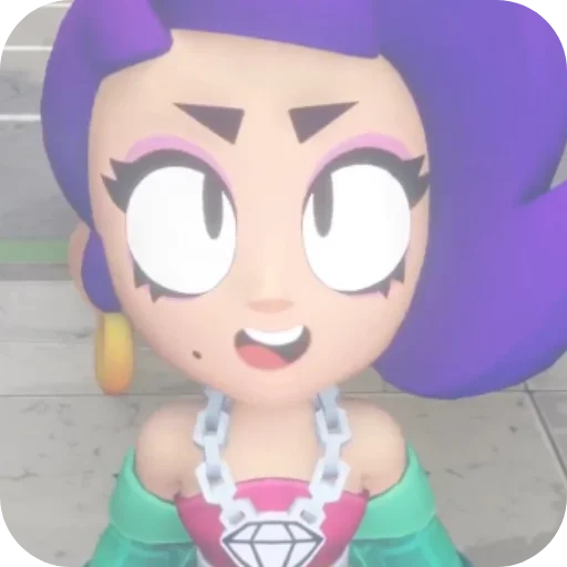 🤠 Стикер «Lola Brawl stars» для Telegram