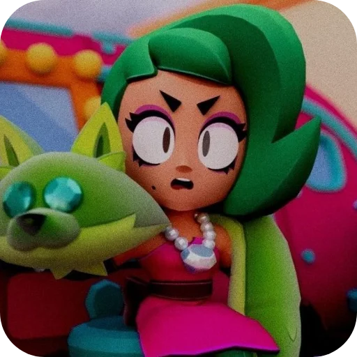 😯 Стикер «Lola Brawl stars» для Telegram