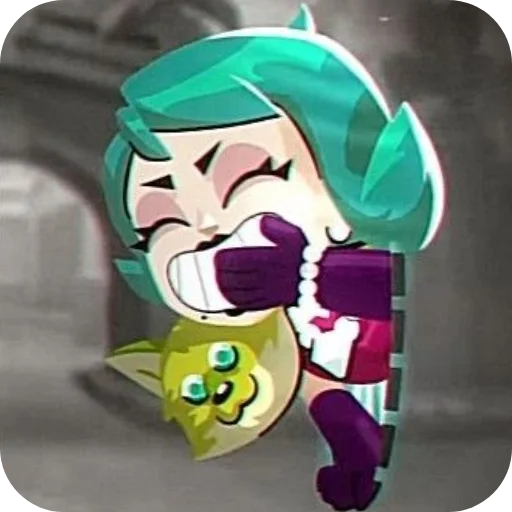 🤭 Стикер «Lola Brawl stars» для Telegram