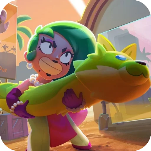 🎢 Стикер «Lola Brawl stars» для Telegram