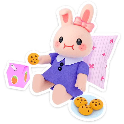 🐰 Стикер «Лоли» для Telegram