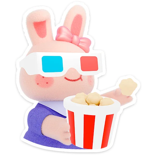 🐰 Стикер «Лоли» для Telegram