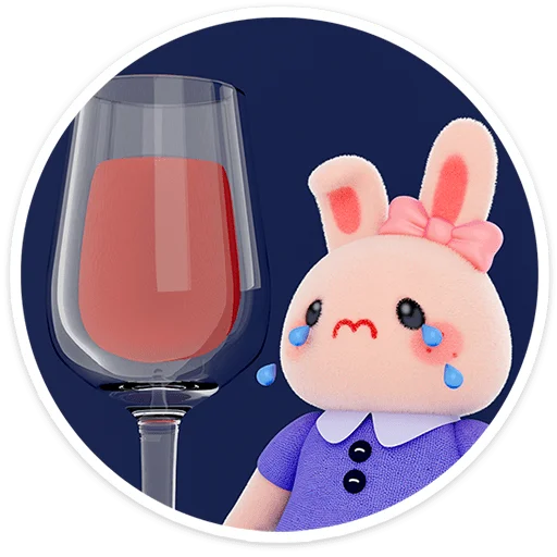 🐰 Стикер «Лоли» для Telegram