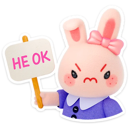 🐰 Стикер «Лоли» для Telegram
