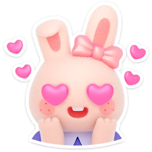 🐰 Стикер «Лоли» для Telegram