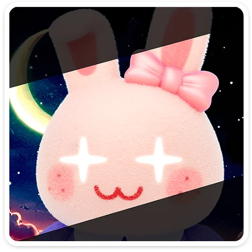 🐰 Стикер «Лоли» для Telegram
