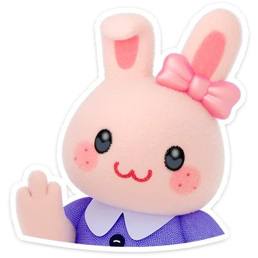 🐰 Стикер «Лоли» для Telegram