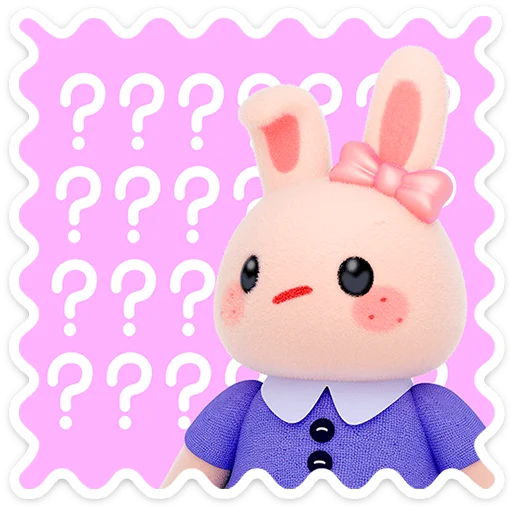 🐰 Стикер «Лоли» для Telegram
