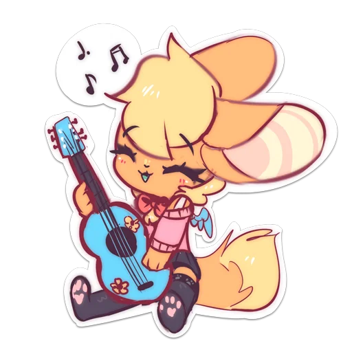 🎸 Стикер «Lomtik» для Telegram