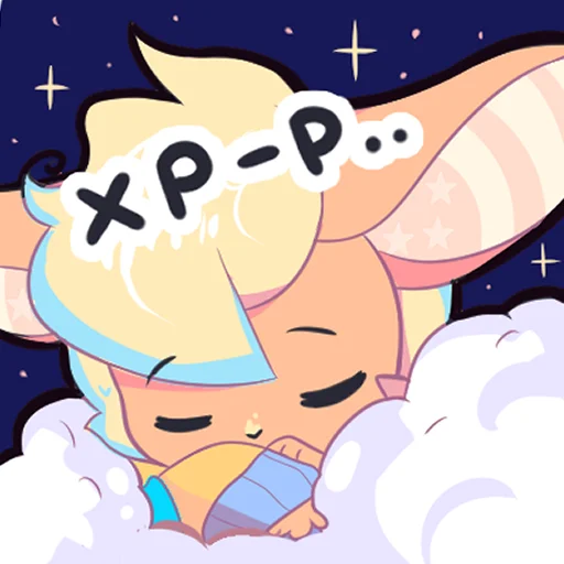 😴 Стикер «Lomtik» для Telegram