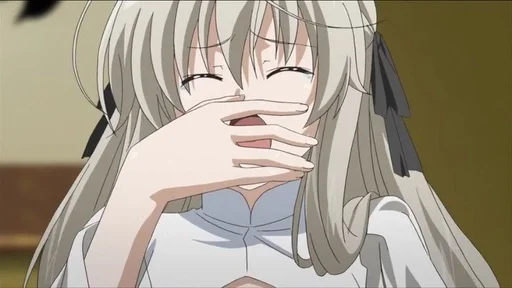 😰 Стикер «Yosuga no Sora» для Telegram