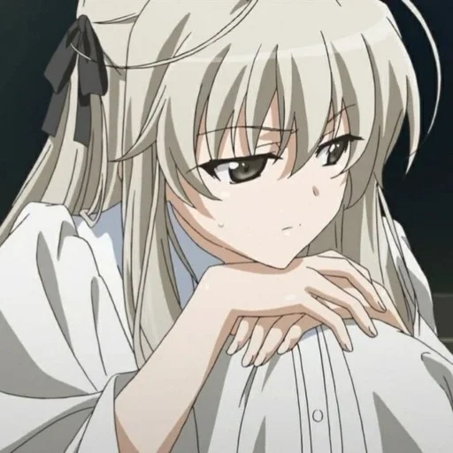 😒 Стикер «Yosuga no Sora» для Telegram
