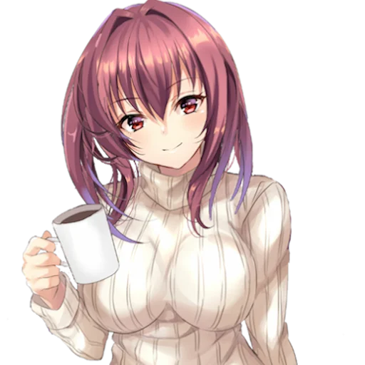 ☕️ Стикер «Longest girls II» для Telegram