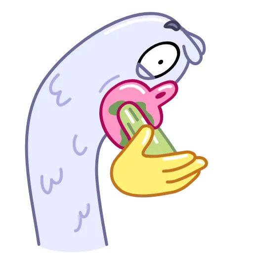 🤮 Стикер «Long Goose» для Telegram