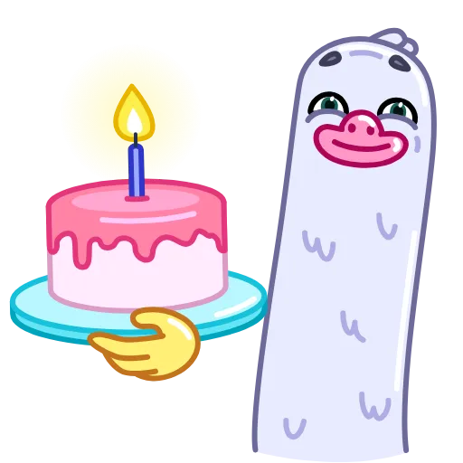 🥳 Стикер «Long Goose» для Telegram