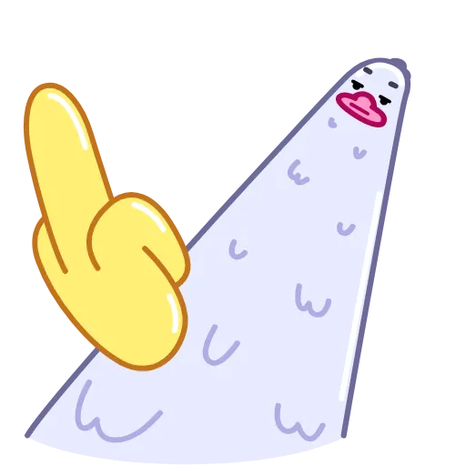 🖕 Стикер «Long Goose» для Telegram