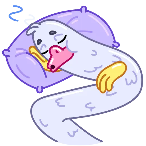 😴 Стикер «Long Goose» для Telegram