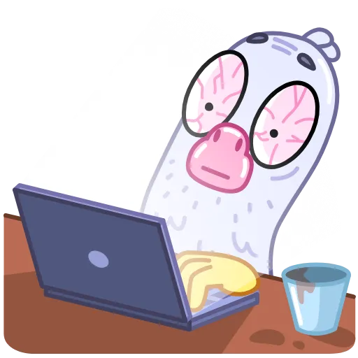 😳 Стикер «Long Goose» для Telegram
