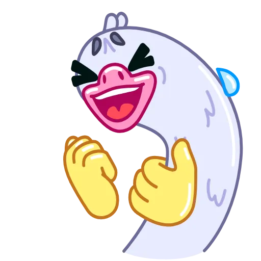 Стикерпак Long Goose для Telegram