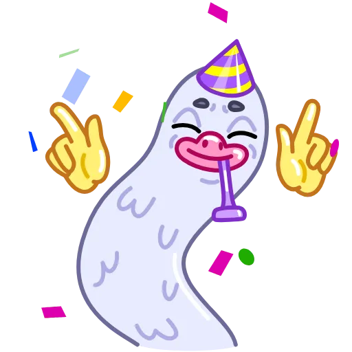 🥳 Стикер «Long Goose» для Telegram