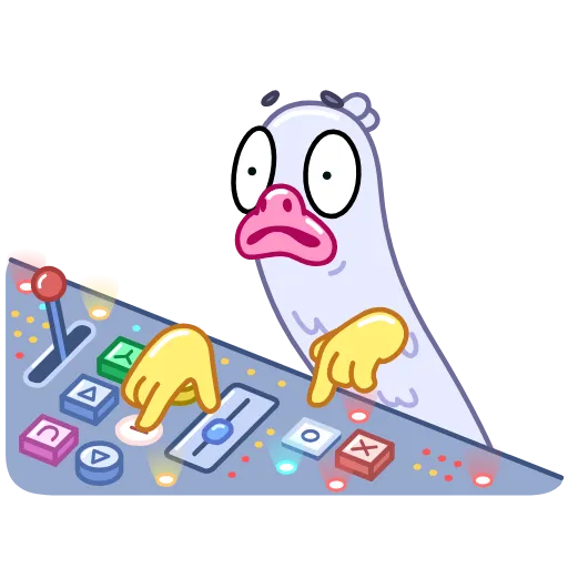 😰 Стикер «Long Goose» для Telegram