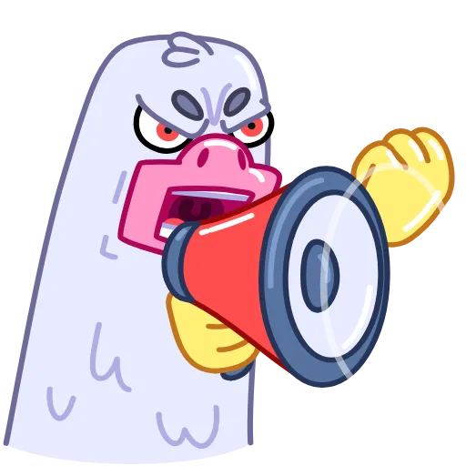 🤬 Стикер «Long Goose» для Telegram