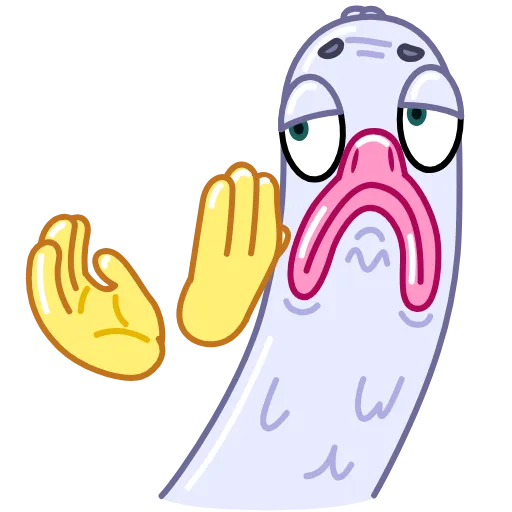 ☹️ Стикер «Long Goose» для Telegram