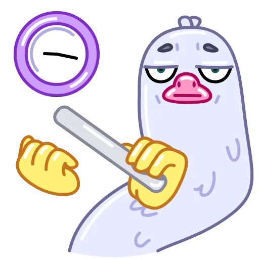 😐 Стикер «Long Goose» для Telegram
