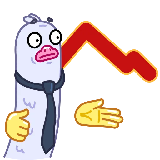 🤑 Стикер «Long Goose» для Telegram