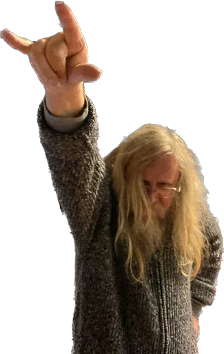 😤 Стикер «Metal» для Telegram