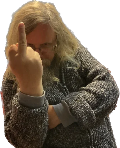 😆 Стикер «Metal» для Telegram