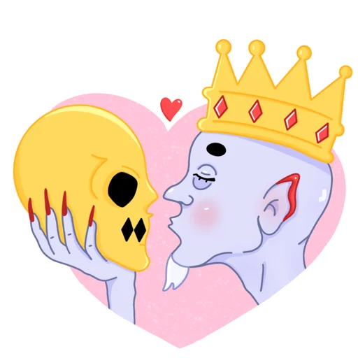 💕 Стикер «Лукоморье» для Telegram