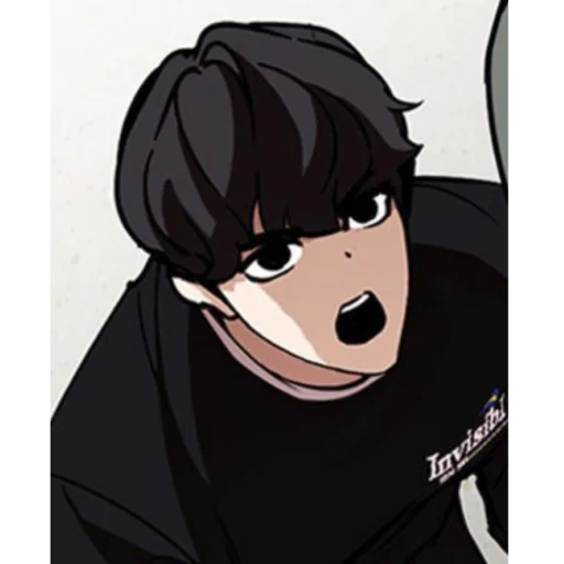 😠 Стикер «lookism» для Telegram