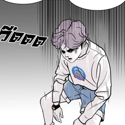😰 Стикер «lookism» для Telegram