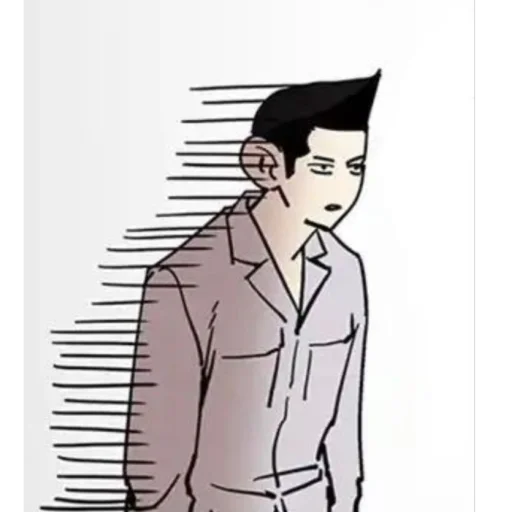 😵 Стикер «lookism» для Telegram