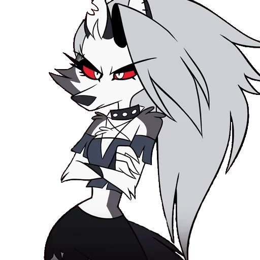 😠 Стикер «Loona Helluva Boss» для Telegram