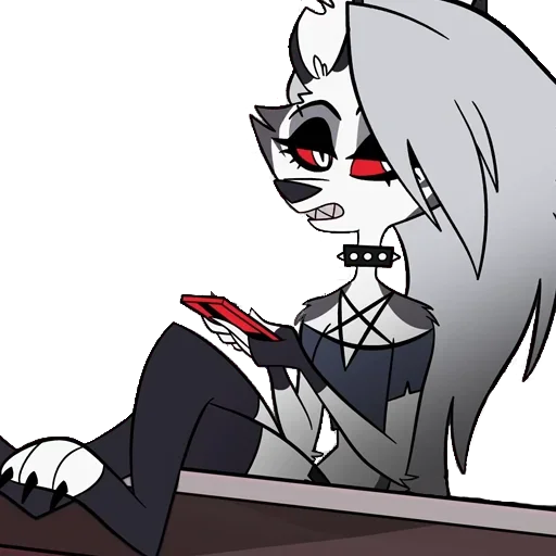 😒 Стикер «Loona Helluva Boss» для Telegram