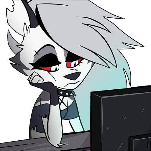 😕 Стикер «Loona» для Telegram