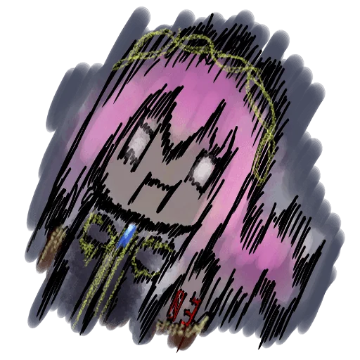 😱 Стикер «Loose MEGURINE LUKA» для Telegram