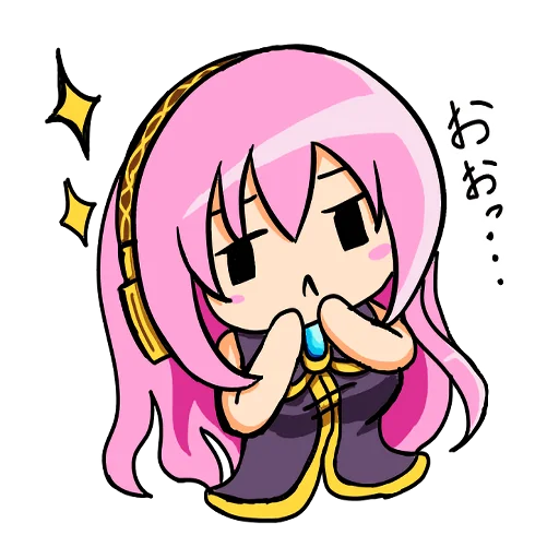 ☺️ Стикер «Loose MEGURINE LUKA» для Telegram