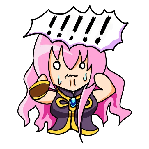 😟 Стикер «Loose MEGURINE LUKA» для Telegram