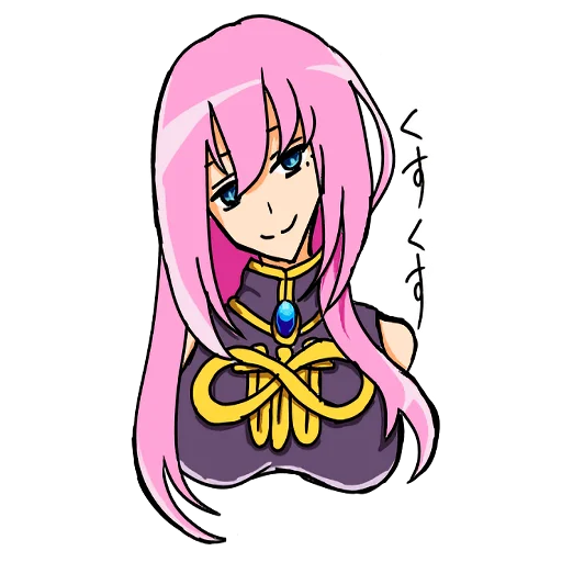 🥴 Стикер «Loose MEGURINE LUKA» для Telegram