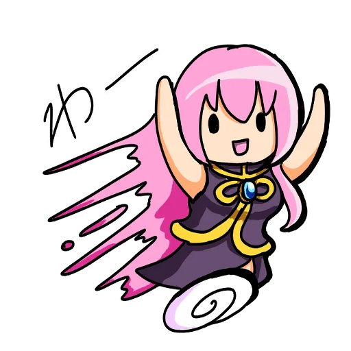 🏃 Стикер «Loose MEGURINE LUKA» для Telegram