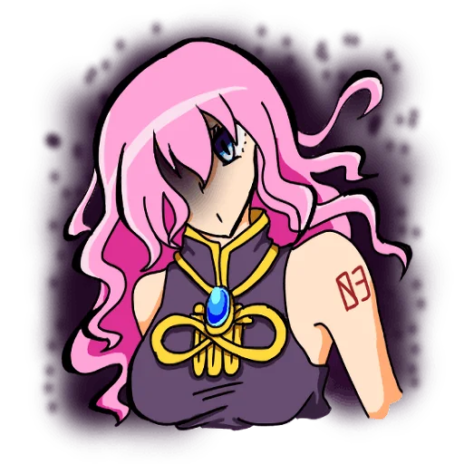 😨 Стикер «Loose MEGURINE LUKA» для Telegram