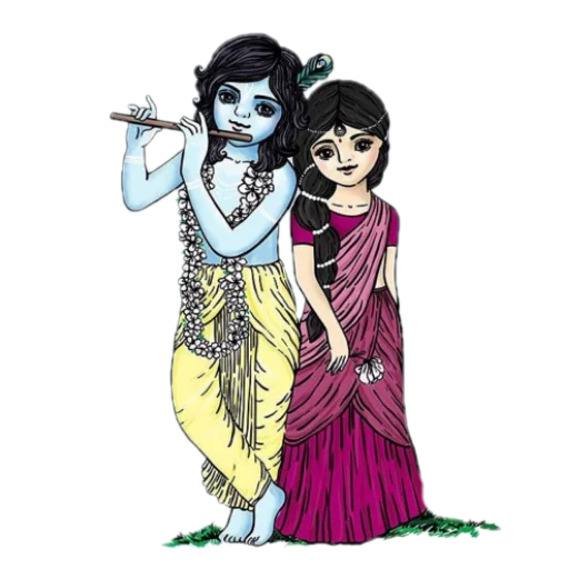 💑 Стикер «Lord Krishna» для Telegram
