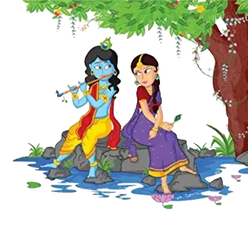 💑 Стикер «Lord Krishna» для Telegram